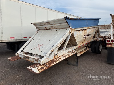 2007 Ranco T/A Turntable Pup Belly Dump Trailer