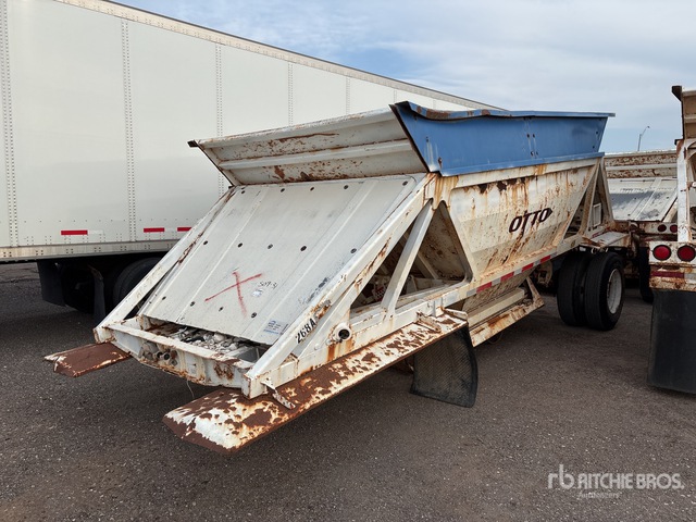 2007 Ranco T/A Turntable Pup Belly Dump Trailer
