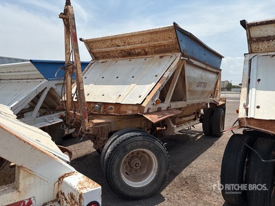2005 Ranco T/A Turntable Pup Belly Dump Trailer