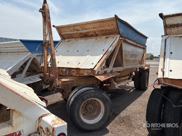 2005 Ranco T/A Turntable Pup Belly Dump Trailer