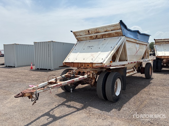 2006 Ranco T/A Turntable Pup Belly Dump Trailer