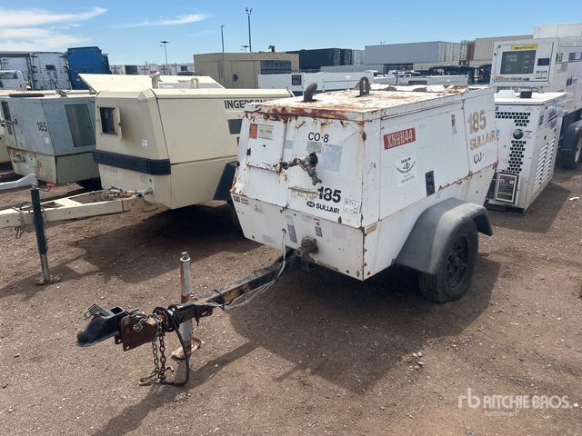 Sullar Rd 2000 2000 Sullair 185DPQ-CA 185 cfm Mobile Compresor de aire | Ritchie Bros ...