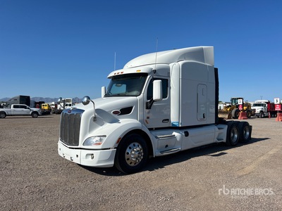 2016 Peterbilt 579 6x4 T/A Slaapcabine Trekker