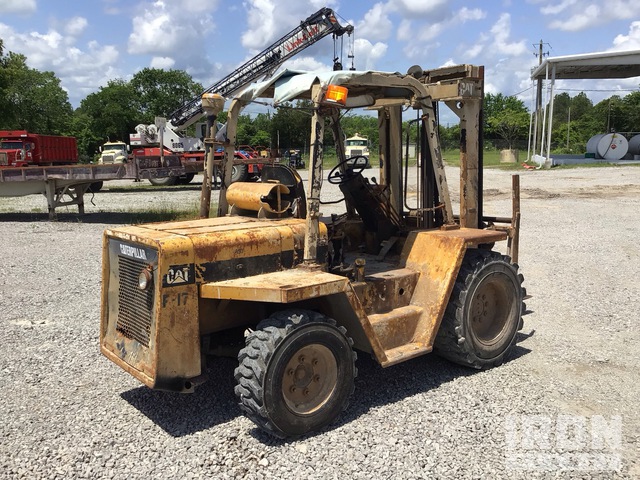 1991 Cat R50 5000 lb 4x2 Rough Terrain Forklift in Emelle, Alabama ...