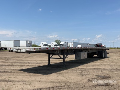 2023 Hyundai Latitude 53 ft T/A Flatbed Trailer