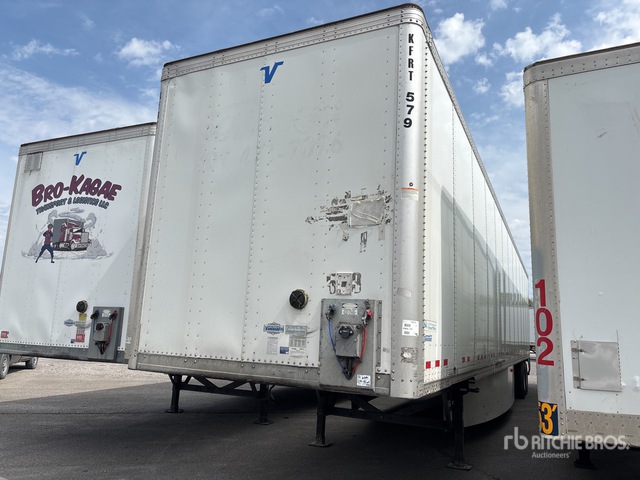 2022 Vanguard VXP 53 ft x 102 in T/A Van Trailer
