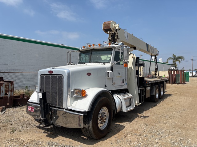 National 800D 46000 lb Straight Boom on 2011 Peterbilt 367 6x4 Boom Truck