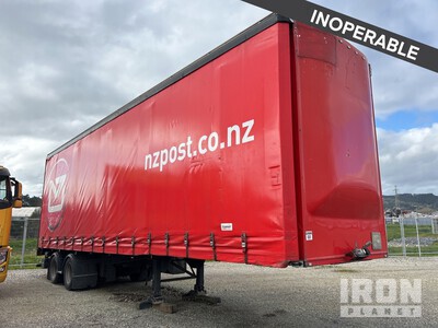 2017 Fruehauf 10.4 m T/A Curtain Side Trailer (Inoperable)