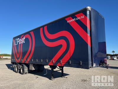 2021 Fruehauf 10.2 m Tri/A Curtain Side Trailer