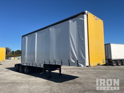 2013 Fruehauf 8.1 m Tri/A B-Double Lead Step Deck Curtain Side Trailer