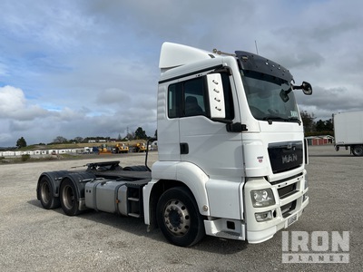 2015 MAN TGS 18.480 6x4 T/A Sleeper Truck Tractor
