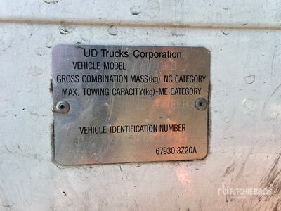2020 UD CG32460 Refrigerated Truck