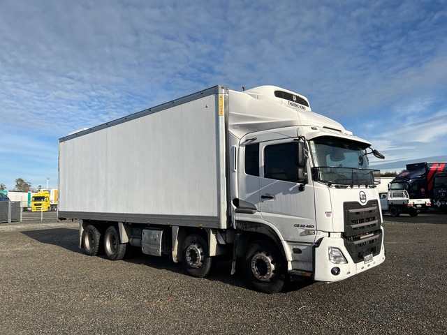 2020 UD CG 32 460 8x4 Twin-Steer Extended Cab Refrigerated Truck 2020 UD CG 32 460 8x4 Twin-Steer Extended Cab Refrigerated Truck