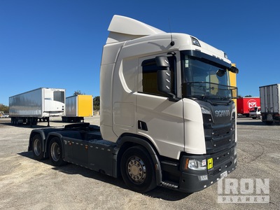 2021 Scania R580 6x4 T/A Sleeper Truck Tractor