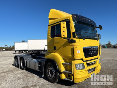 2018 MAN TGS  26.480 6x4 T/A Day Cab Truck Tractor