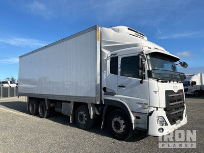 2019 UD CG32420 8x4 Twin-Steer Curtain Side Truck