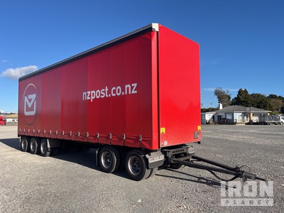 2021 Transcraft 10.3 m 5/Axle Dog Curtain Side Trailer