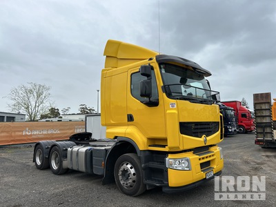 2014 Renault Premium Lander 460.26 6x4 Cabeza Tractora Cabina Dormitorio