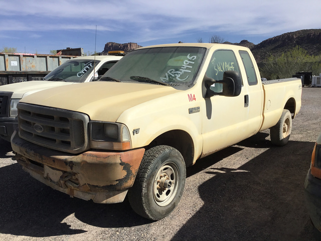 2002 Ford F-250 Super Duty 4x4 Extended Cab Pickup 2002 Ford F-250 Super Duty 4x4 Extended Cab Pickup