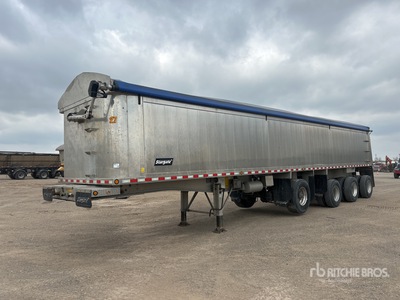 2017 Stargate 46 ft Quad/A Aluminum SDA End Dump Trailer