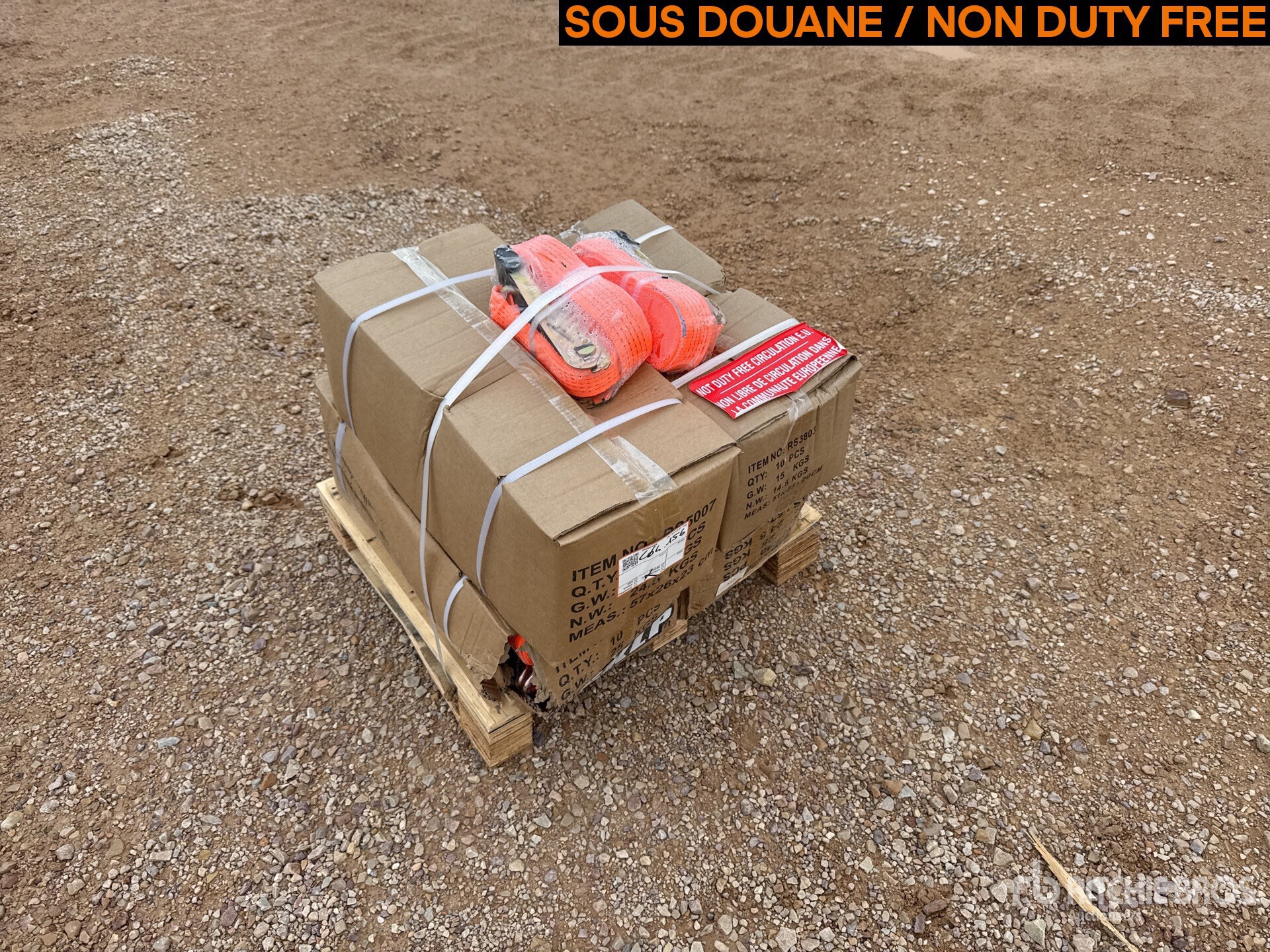 2025 SKLP SK003 Sangle A Cliquet (Non Utilise) 2 in x 27 Ft Ratchet Straps (Unused)