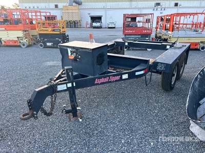 2008 Williamson BT0011 8 ft T/A Equipment Trailer