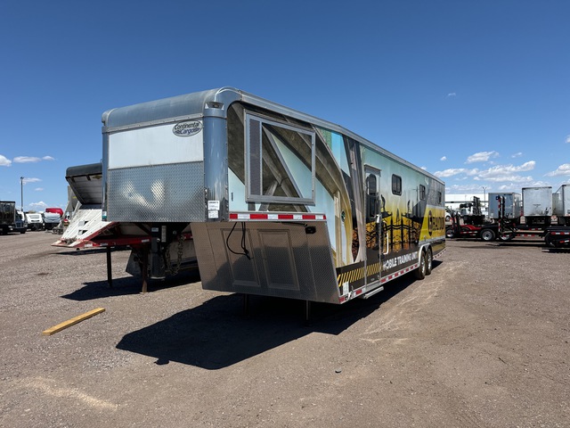 2019 Forest River T/A Gooseneck 38 ft Mobile Classroom Enclosed Trailer