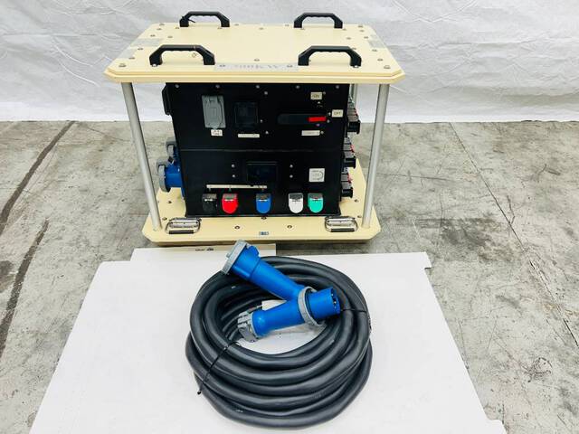 LEX 300 KW 1200 Amp Power Distribution Spider Box & Power Cord (Unused)