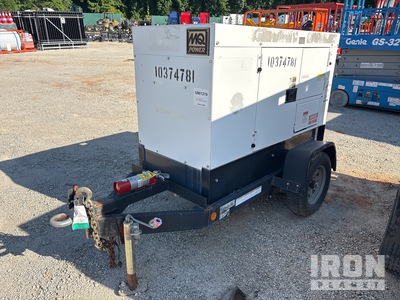 2015 (unverified) Multiquip Whisperwatt DCA-25SSIU4F 20 kW Mobile Generator Set