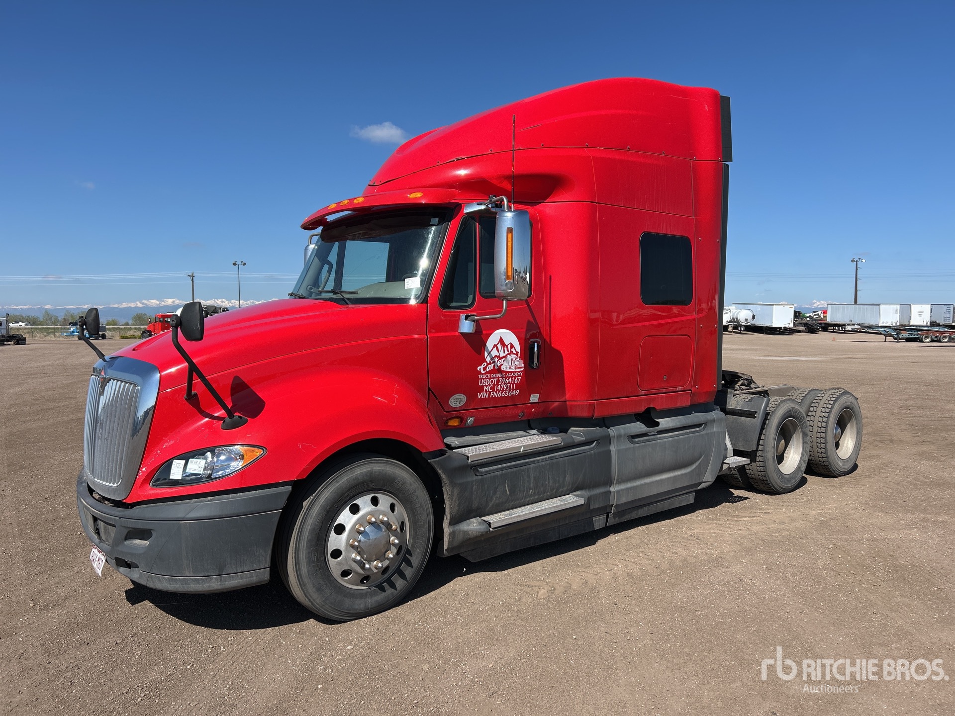 2015 International Prostar+122 6x4 T/A Sleeper Truck Tractor