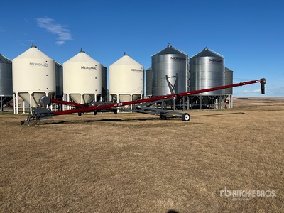 Meridian 1075 10 in x 75 ft Swing Grain Auger
