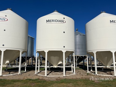 Meridian 1612 +/- 100 ton Fertilizer Hopper Grain Bin