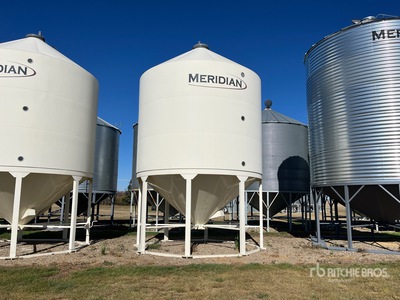 Meridian 1612 +/- 100 ton Fertilizer Hopper Grain Bin