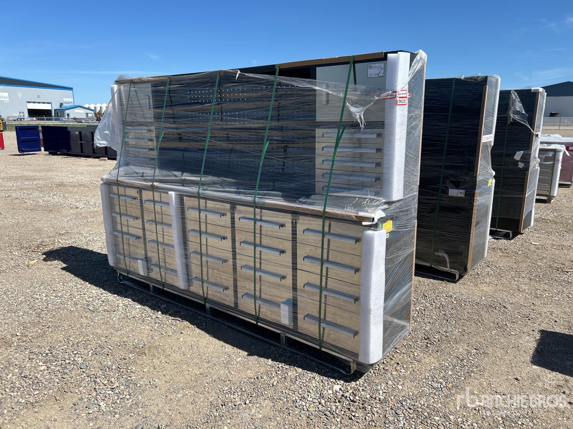 Suihe 10 ft 30-Drawer Stainless Steel Werkbank (Unused)