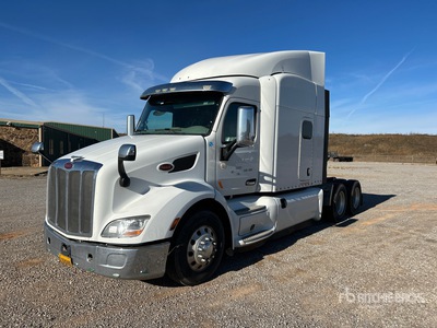 2019 Peterbilt 579 6x4 T/A Sleeper Truck Tractor