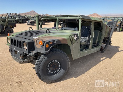 AM General M1151A1 w/MCTAGS HMMWV 4 Door Hard Top w/Slant Back