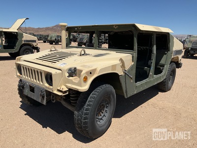 AM General M1151A1 w/MCTAGS HMMWV 4 Door Hard Top w/Slant Back