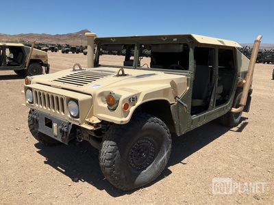 AM General M1151A1 w/MCTAGS HMMWV 4 Door Hard Top w/Slant Back