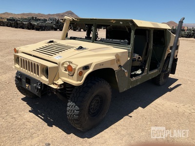 AM General M1151A1 w/MCTAGS HMMWV 4 Door Hard Top w/Slant Back