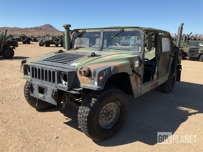 2007 AM General M1165 HMMWV 4 Door Soft Top w/Truck Body