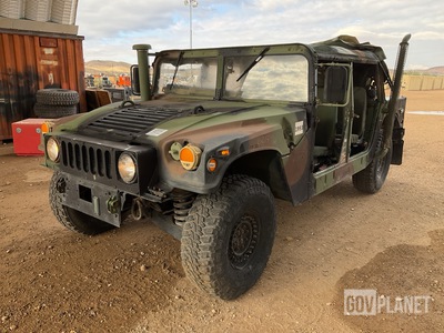 2006 AM General M1165 HMMWV 4 Door Soft Top w/Truck Body