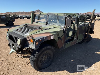 2006 AM General M1152 HMMWV 2 Door w/Truck Body
