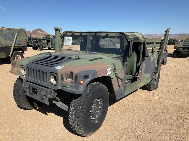 2004 AM General M1123 HMMWV 2 Door Soft Top w/Truck Body