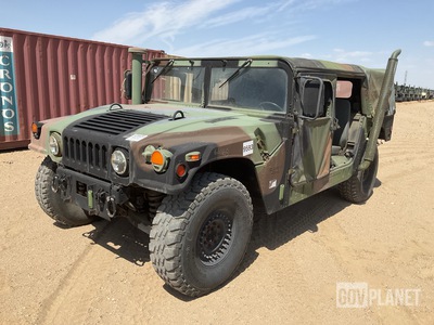 2004 AM General M1123 HMMWV 4 Door Soft Top w/Truck Body
