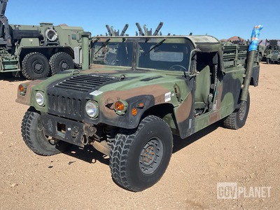 2004 AM General M1123 HMMWV 2 Door Soft Top w/Truck Body