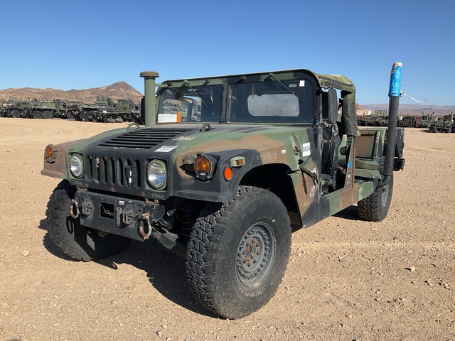 2003 AM General M1097A2 HMMWV 2 Door Soft Top w/Truck Body