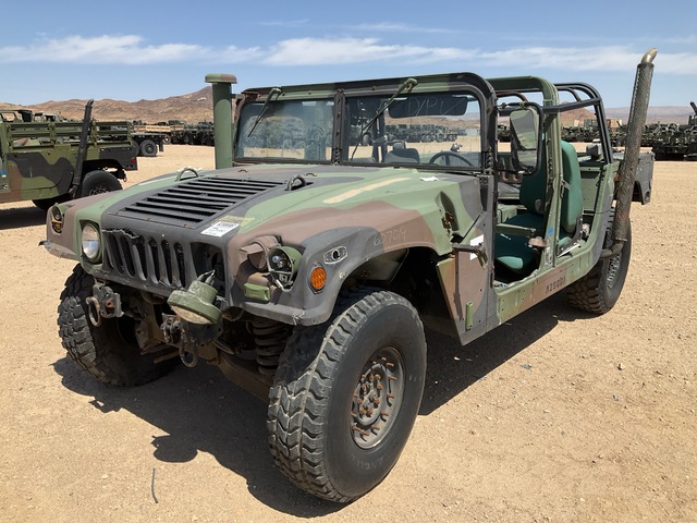 2007 AM General M1123 HMMWV 4 Door w/Truck Body