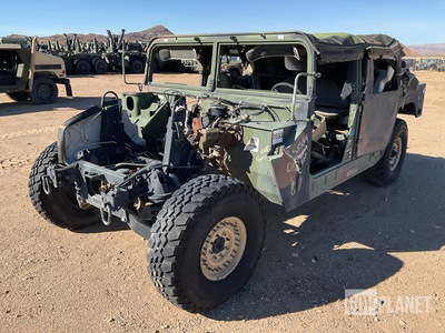2002 AM General M1123 HMMWV 4 Door Soft Top w/Truck Body