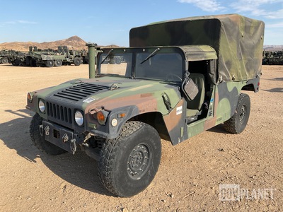 2002 AM General M1123 HMMWV 2 Door Soft Top w/Truck Body