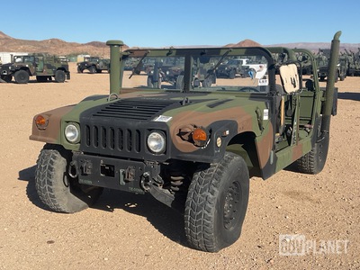 2002 AM General M1123 HMMWV 4 Door w/Truck Body